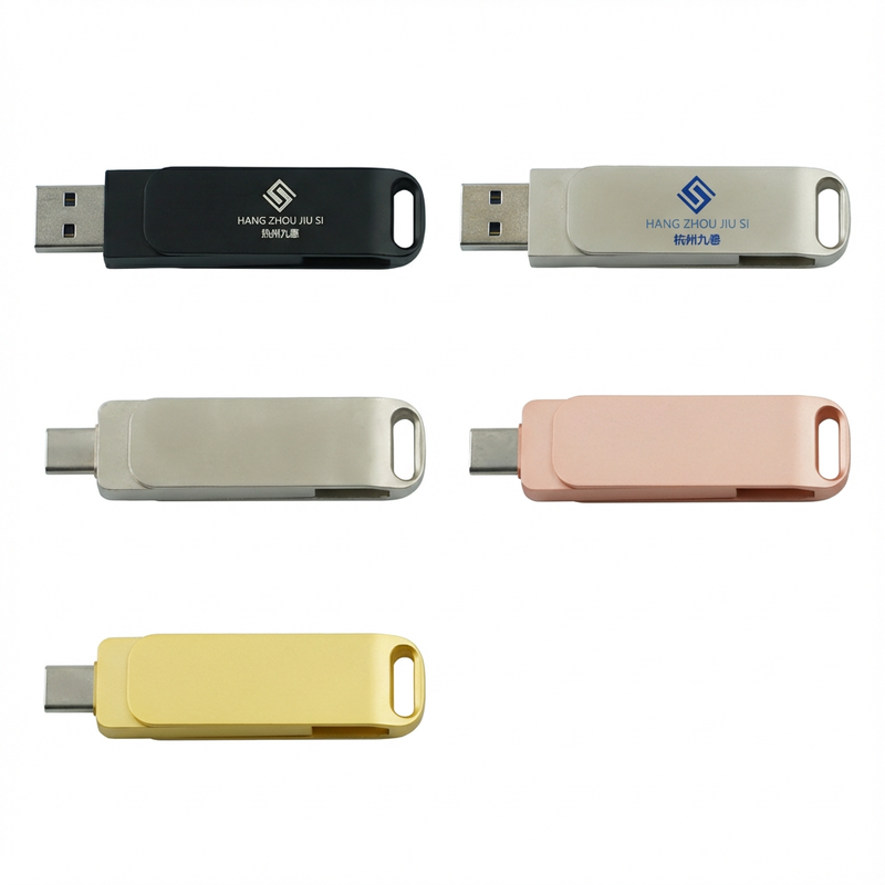 2026 new factory direct sales business office custom logo and color 4G to 256GB memory USB flash drive 2.0 and 3.0