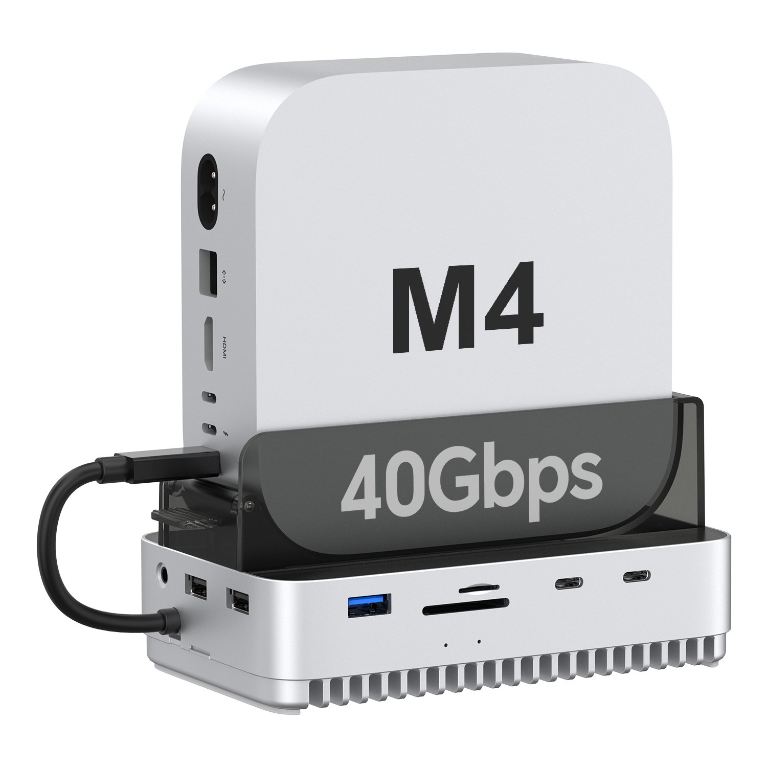 Colorii MC61 Mac Mini Dock 40Gbps NVME Solid State Drive Hub OEM MAC Accessories Supplier