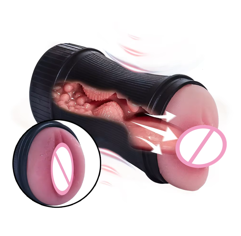 2-in-1 male oral sex vaginal sex clip masturbation pocket vaginal sex toy box