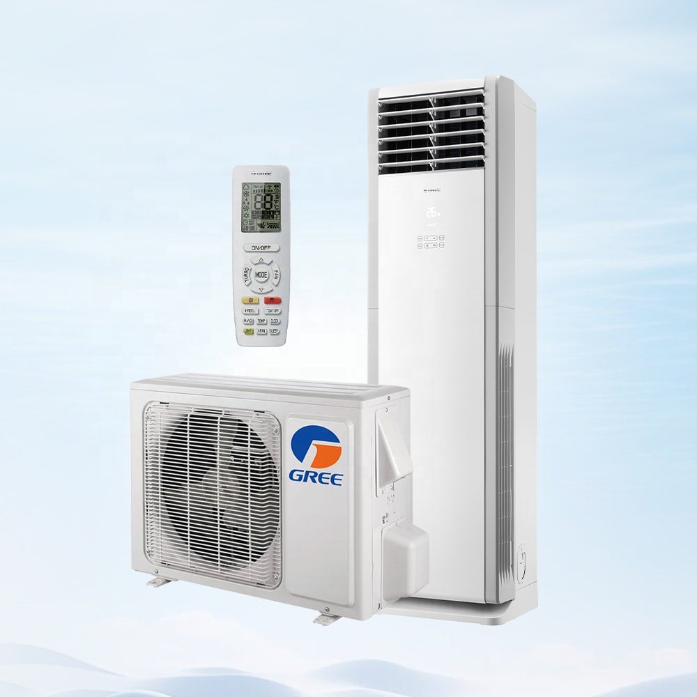 Gree 48000BTU inverter floor standing air conditioner residential cabinet AC unit floor standing AC air conditioner floor