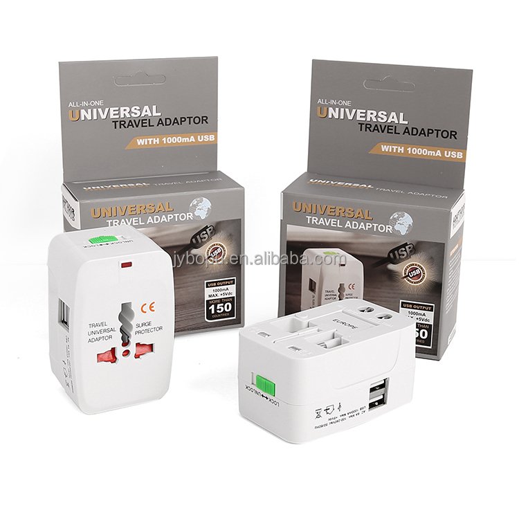 Universal plug adapter Universal travel adapter International travel adapter with USB port for travel