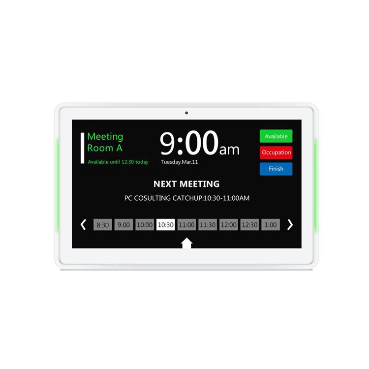 RK3288 10.1 Inch Android 8.1 Version 2+8GB Meeting Room Tablet With RJ45/Wifi